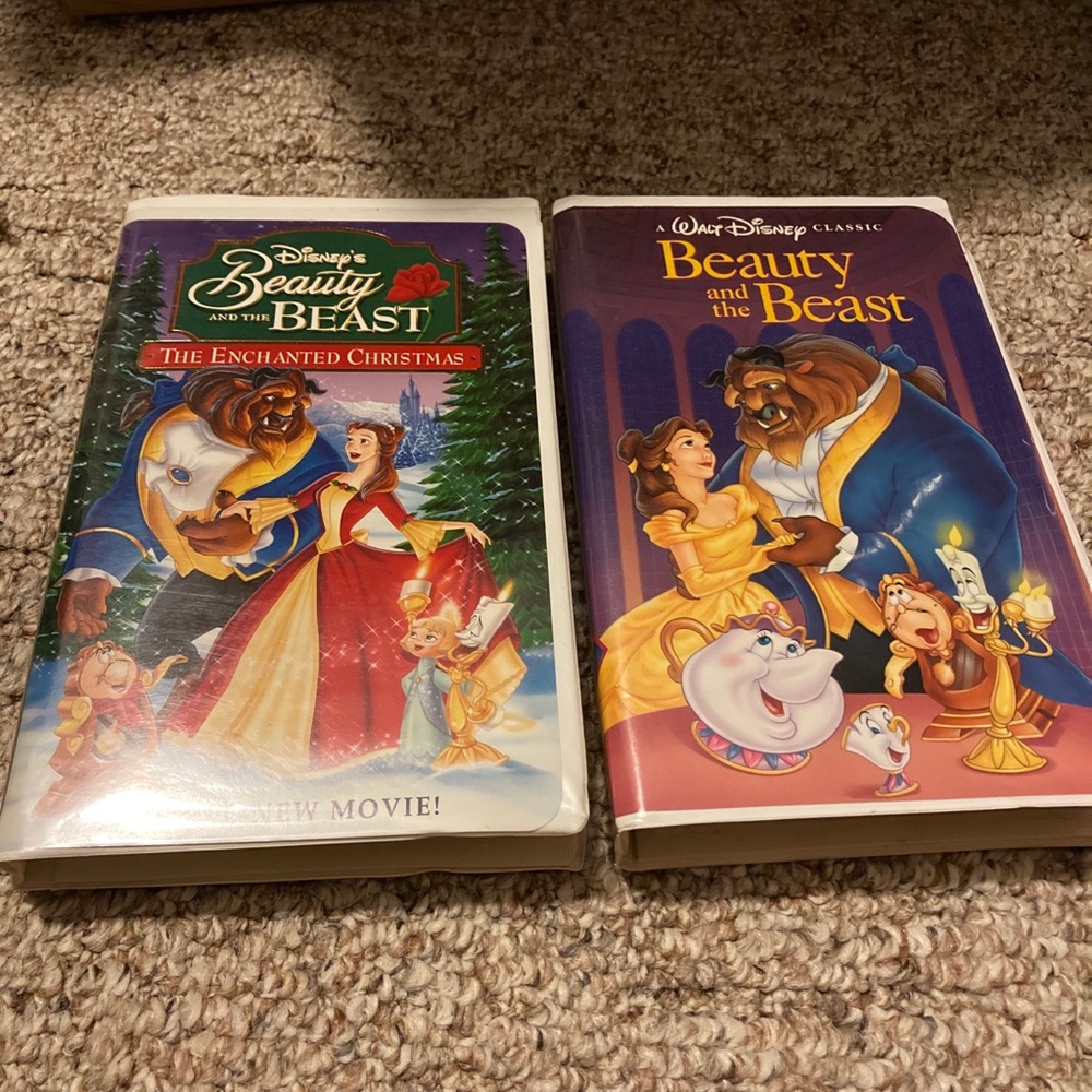 VCR Beauty and the Beast Movies